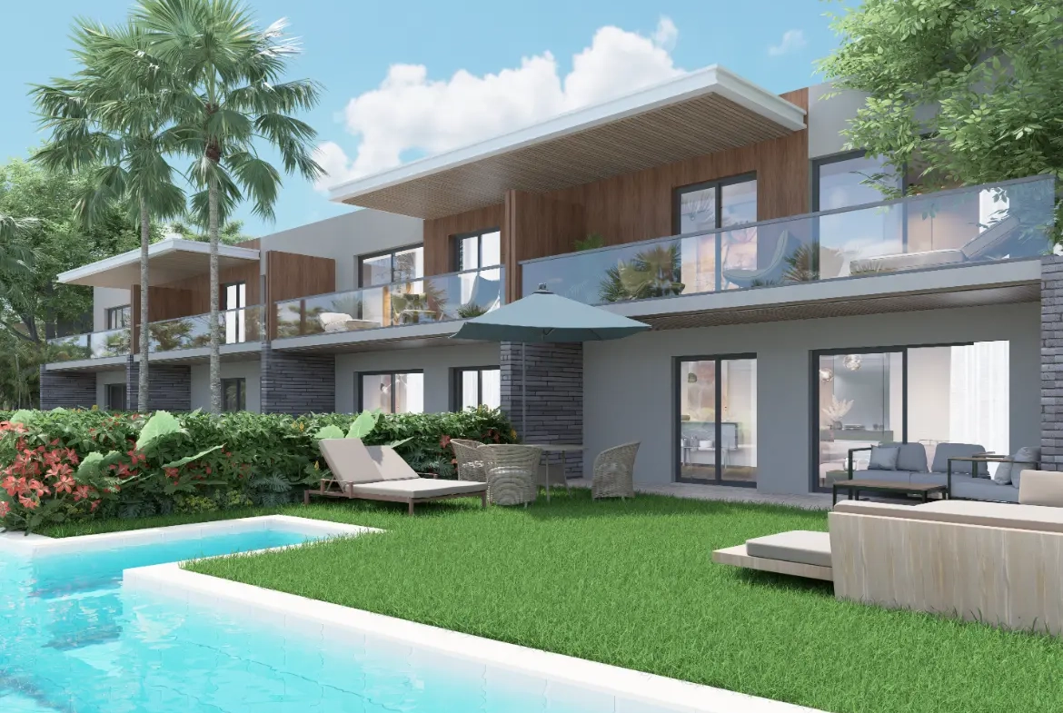 ID 4063 Sleek 2 Bedroom Modern Townhouse in Turquesa Town Fully Furnished with Private Garden and Electric Cart (6)