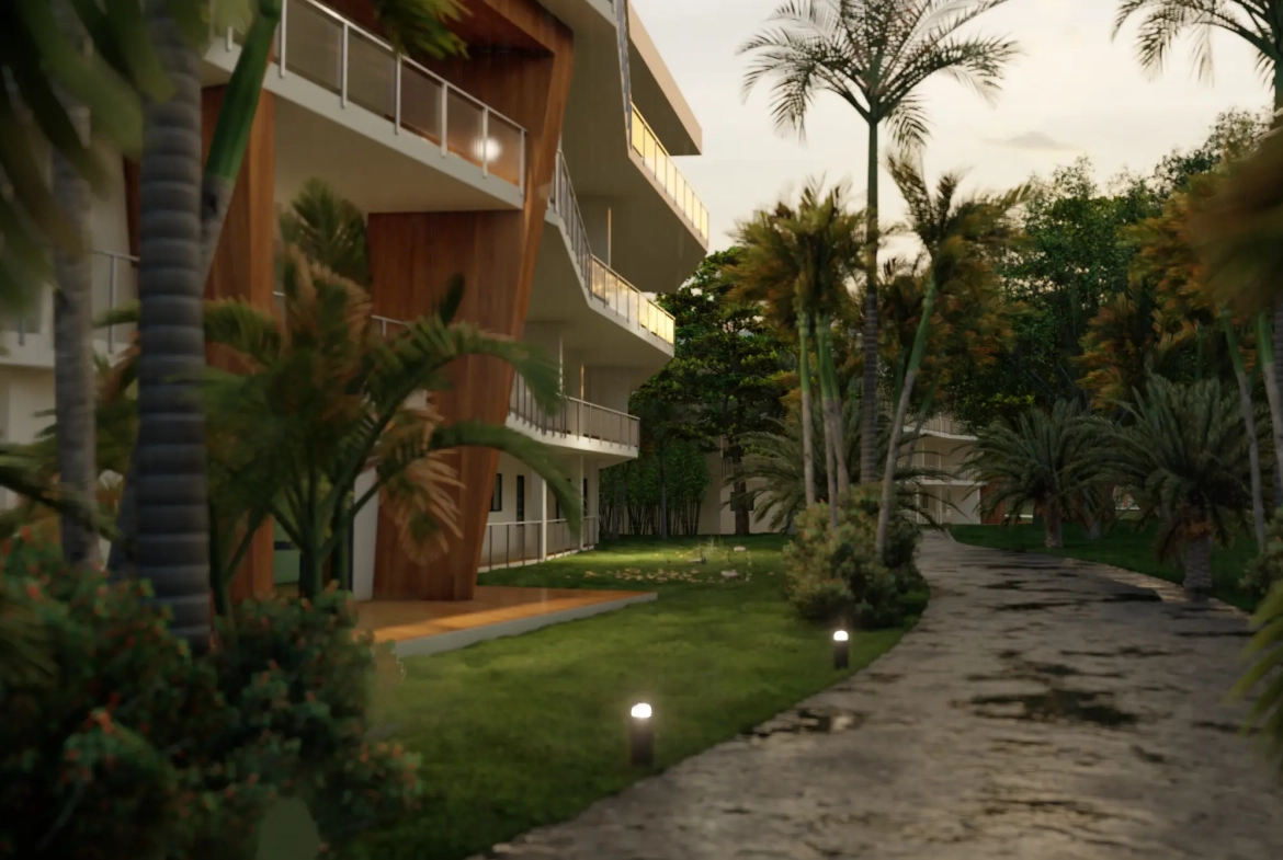 ID 4063 Turquesa Town Fully Furnished 2 Bedroom Apartment for Sale in Las Terrenas Samana (9)