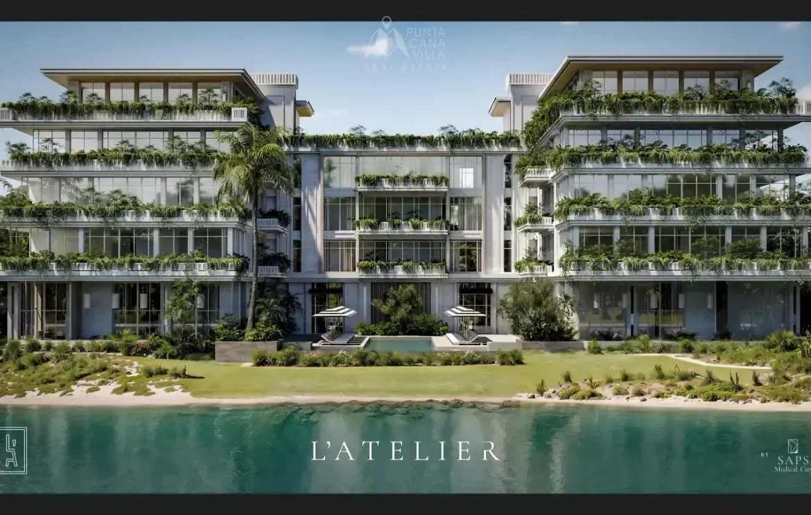 ID 4064 L'atelier One Bedroom Apartment with Terrace for Sale in Las Iguanas Cap Cana (4)