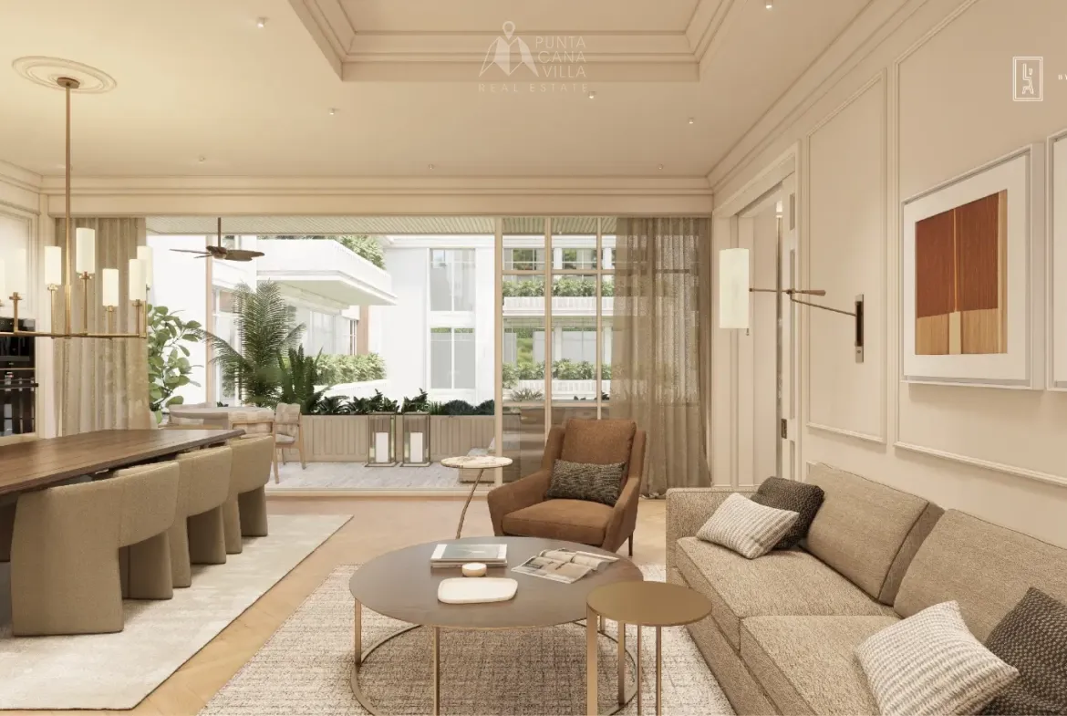 ID 4064 L'atelier One Bedroom Apartment with Terrace for Sale in Las Iguanas Cap Cana (6)