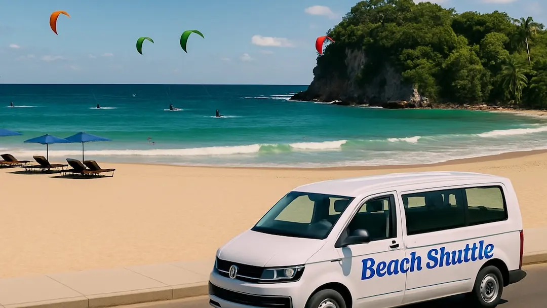 Villa Sole Mio, Punta Cana, Playa de Macao 20 Private beach shuttle service from Villas Sole Mio to Macao Beach in Punta Cana, Dominican Republic.