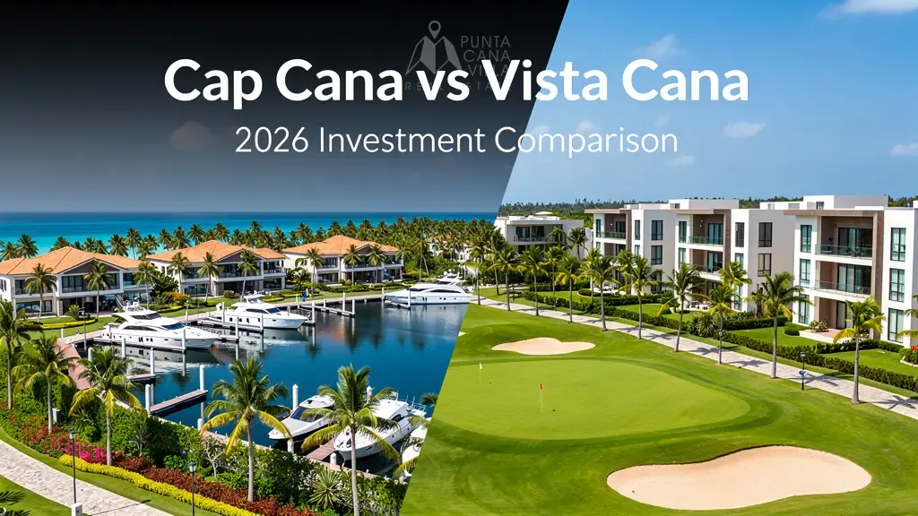 Cap Cana vs Vista Cana