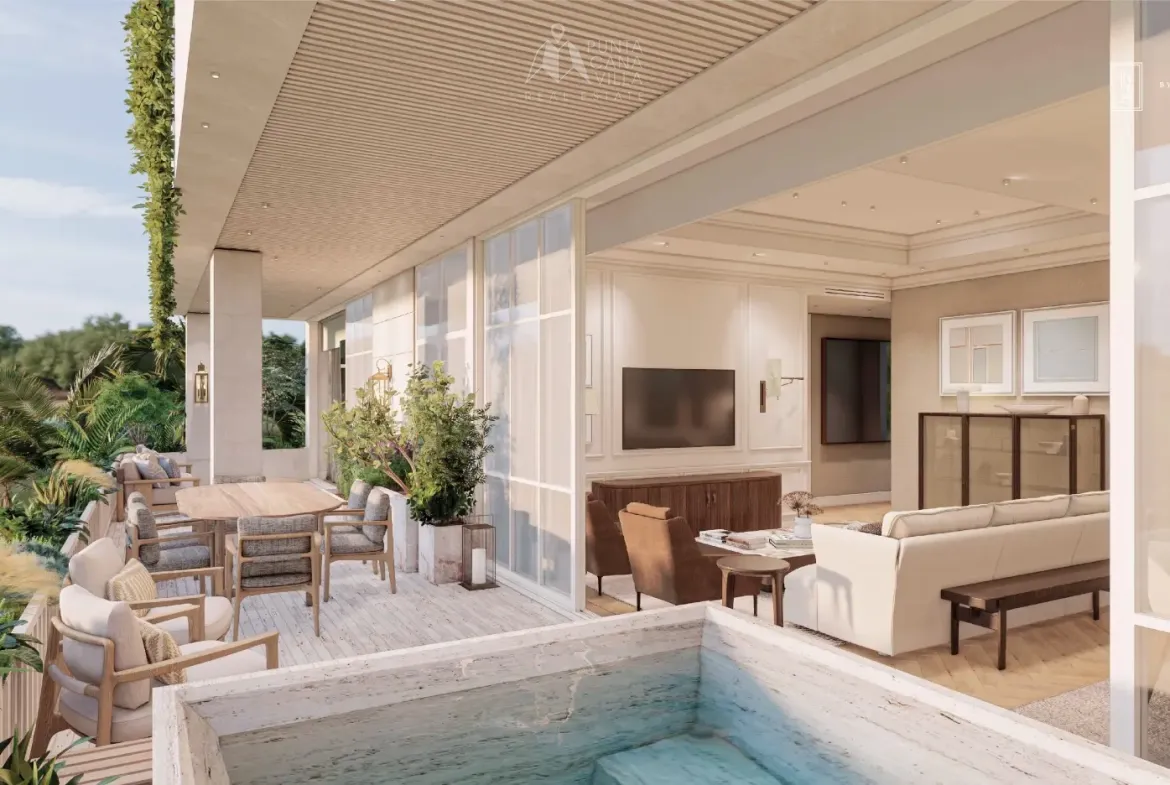 ID 4064 L atelier Two Bedroom Apartment with Tropical Surroundings for Sale in Las Iguanas Cap Cana (3)