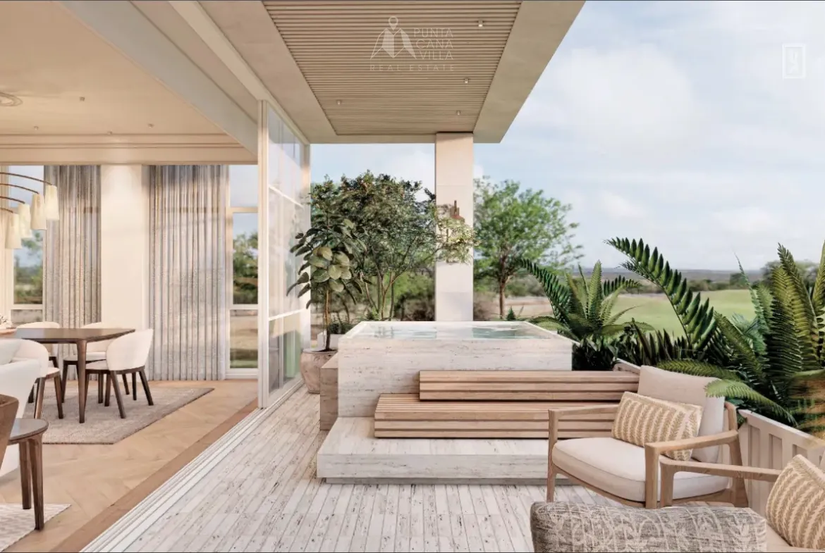 ID 4064 L atelier Two Bedroom Apartment with Tropical Surroundings for Sale in Las Iguanas Cap Cana (4)