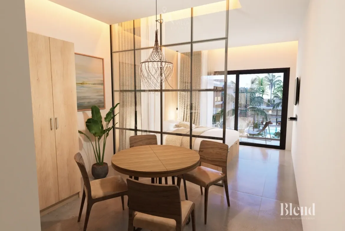 ID 4076 Blend Residences 1 Bedroom Apartment for Sale in Bayahibe Dominican Republic (1)