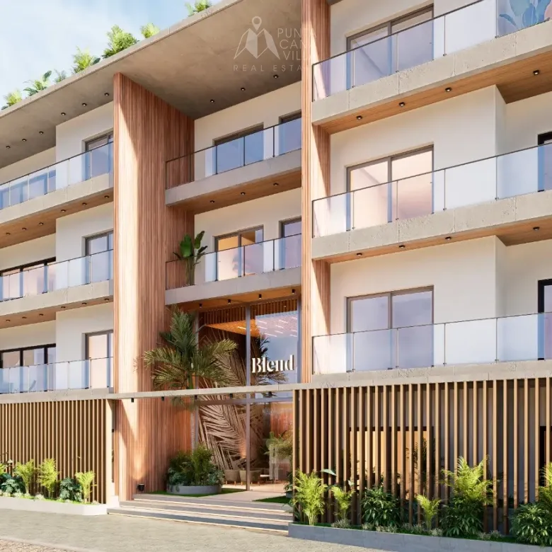 Blend Residences 2 Bedroom Apartment for sale in Bayahibe La Romana with pools and resort-style amenities.