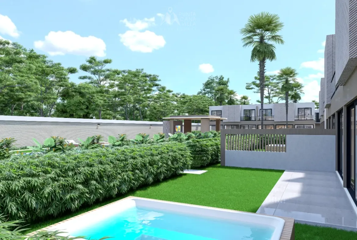 ID 4078 Curio Almare 3 Bedroom Townhouse for Sale in Las Terrenas Samana Dominican Republic (8)