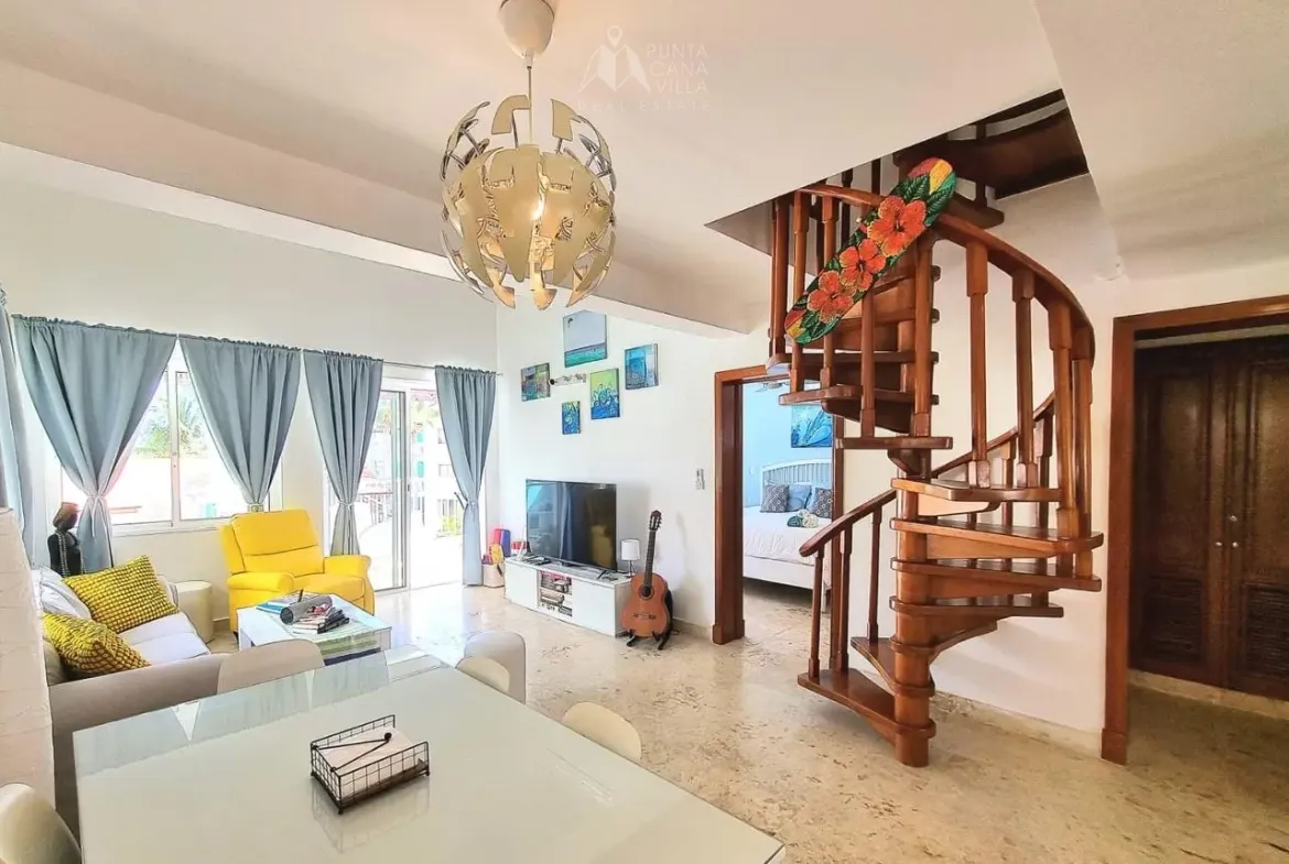 ID 4080 Playa Turquesa 2 Bedroom Beachfront Penthouse for Sale in Bavaro Punta Cana (1)