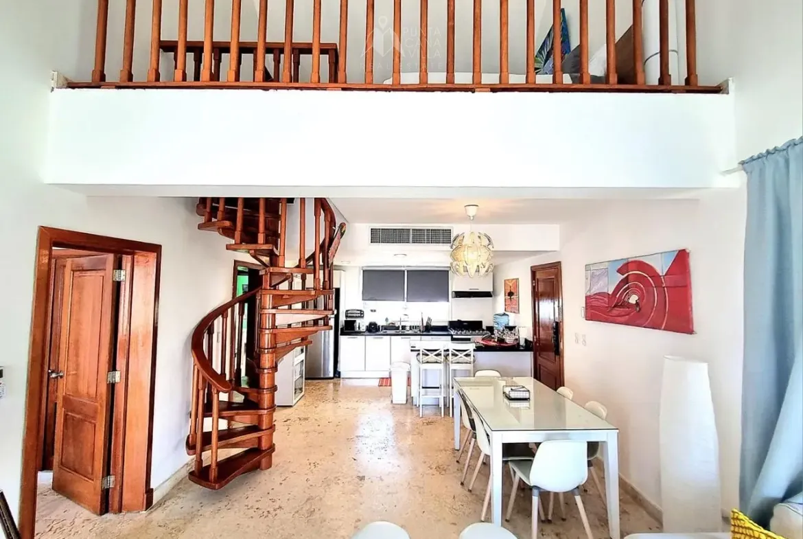 ID 4080 Playa Turquesa 2 Bedroom Beachfront Penthouse for Sale in Bavaro Punta Cana (11)