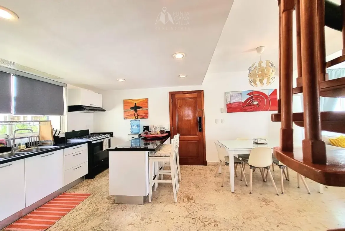 ID 4080 Playa Turquesa 2 Bedroom Beachfront Penthouse for Sale in Bavaro Punta Cana (26)