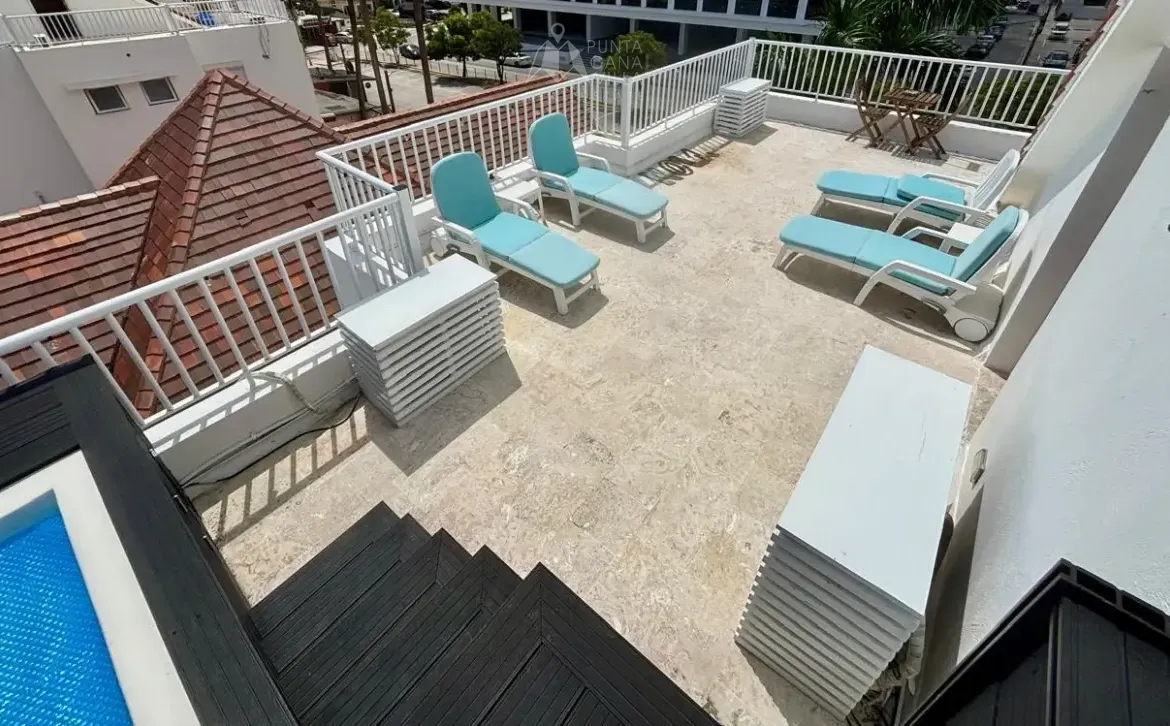 ID 4080 Playa Turquesa 2 Bedroom Beachfront Penthouse for Sale in Bavaro Punta Cana (42)