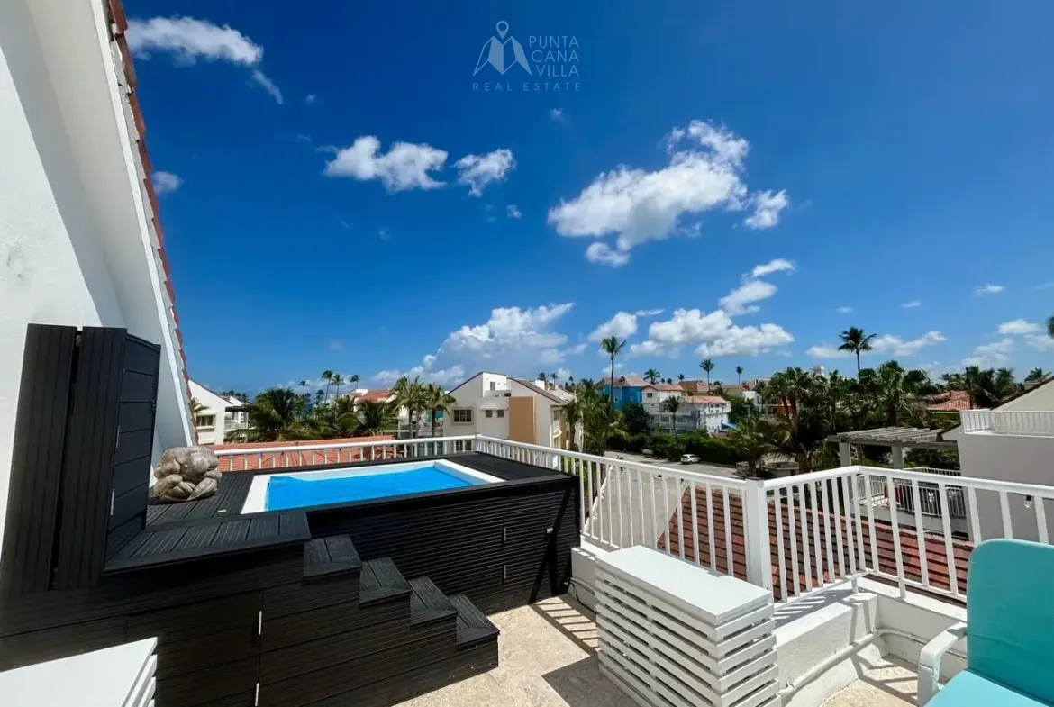 ID 4080 Playa Turquesa 2 Bedroom Beachfront Penthouse for Sale in Bavaro Punta Cana (43)