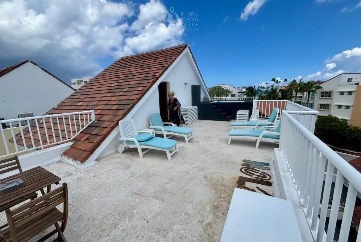 ID 4080 Playa Turquesa 2 Bedroom Beachfront Penthouse for Sale in Bavaro Punta Cana (45)