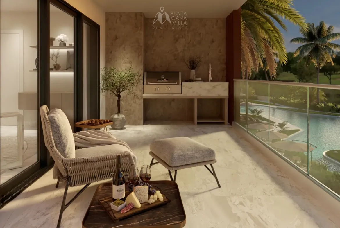 ID 1004 Vista Golf Residences 1 Bedroom Penthouse for Sale in Juanillo Cap Cana (6)