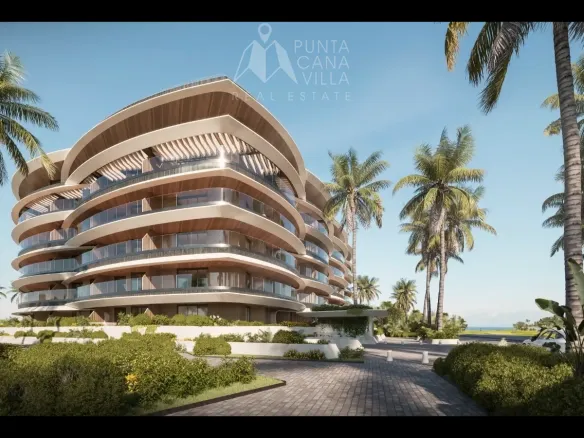 Puerto Marina 2 Bedroom Apartment for sale in Cap Cana Marina with waterfront views and private terrace picuzzi.