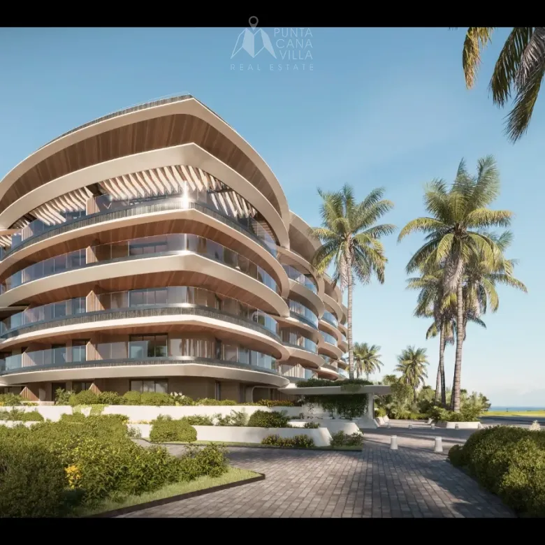 Puerto Marina 2 Bedroom Apartment for sale in Cap Cana Marina with waterfront views and private terrace picuzzi.