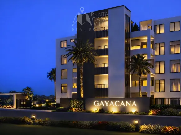 Gaya Cana 2 Bedroom Penthouse for sale in Bavaro Punta Cana with rooftop jacuzzi terrace