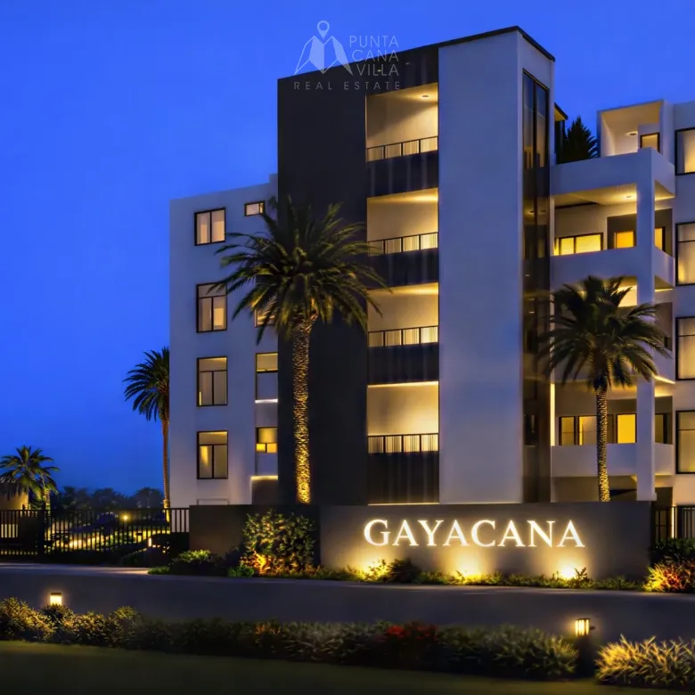 Penthouse Gaya Cana de 2 habitación en venta en Bávaro, Punta Cana, con terraza con jacuzzi en la azotea