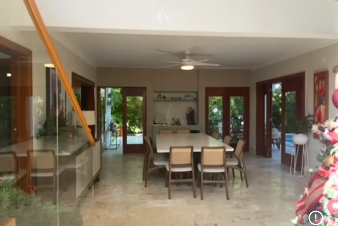 ID 4091 Villa Bodden 4 Bedroom Villa for Sale in Punta Cana Village Dominican Republic (3)