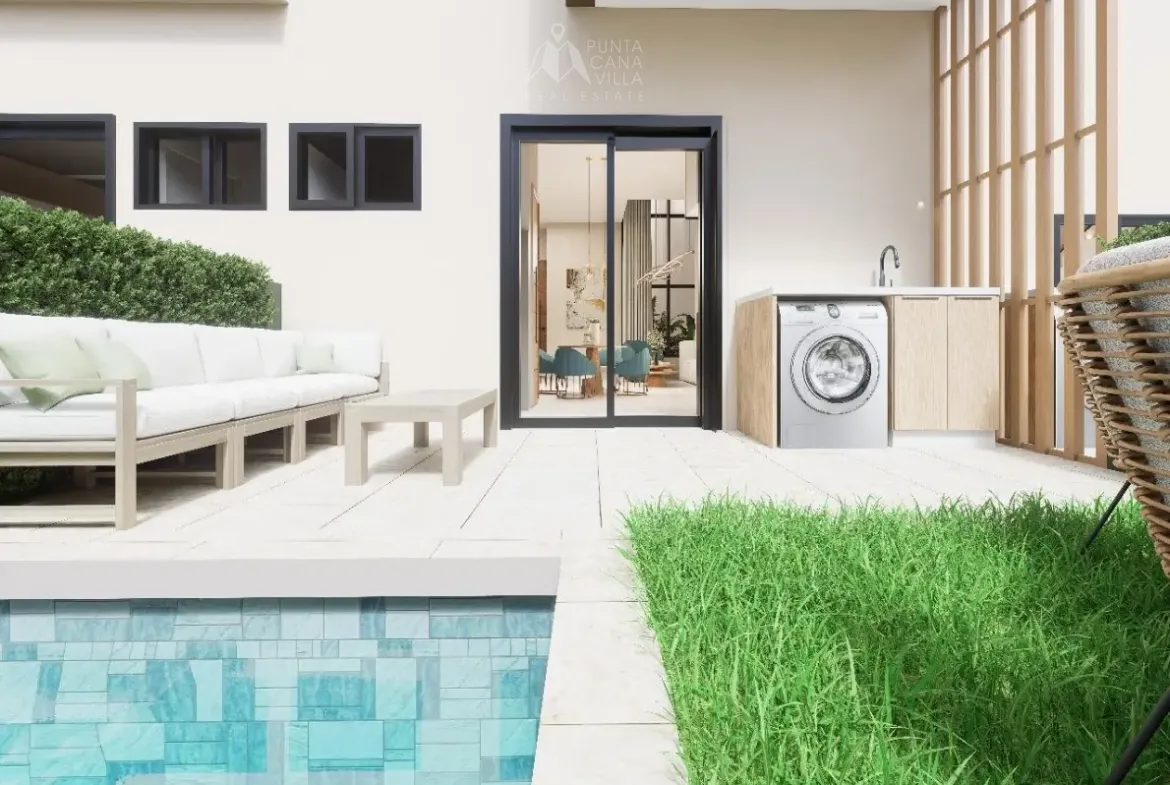 ID 4094 Luna Valentina 1 Bedroom Townhouse for Sale in Bavaro Punta Cana (26)