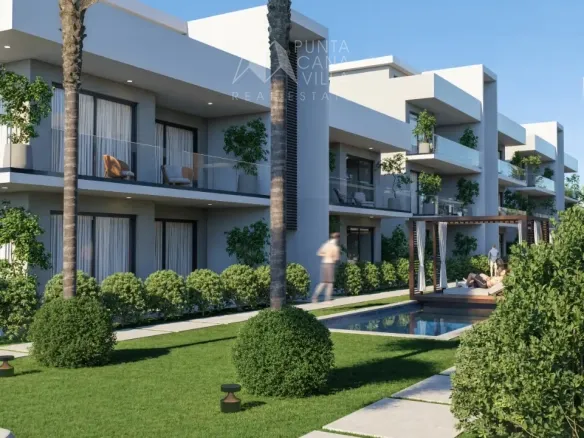 Xavier Residences 2 Bedroom Apartment for sale in Las Terrenas Samana beachfront with pool and ocean views