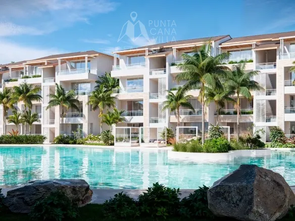 Aurora Dominicus 2 Bedroom Apartment for sale in Dominicus Bayahibe with pool and resort amenities near beach