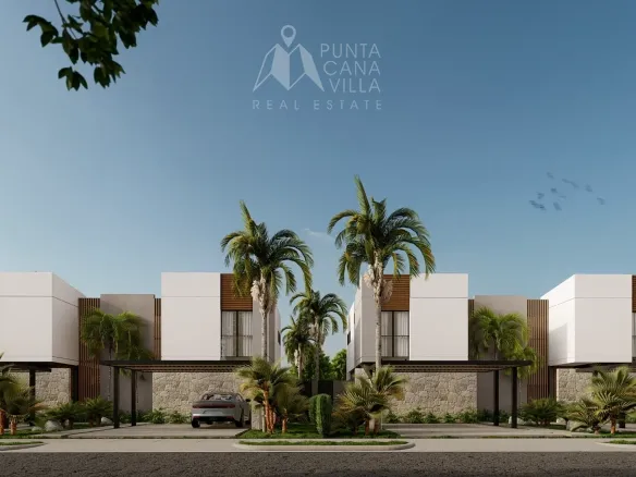 Habitat Villas III 3 Bedroom Villa for sale in Ciudad Las Canas Cap Cana with private pool and BBQ terrace near Juanillo Beach