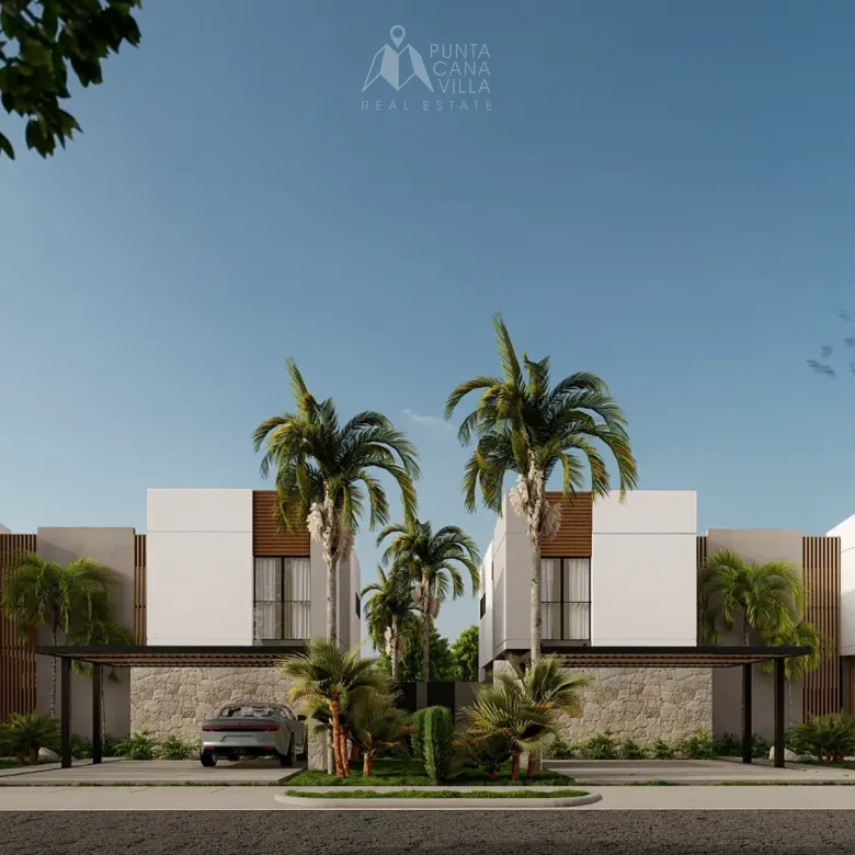 Habitat Villas III 3 Bedroom Villa for sale in Ciudad Las Canas Cap Cana with private pool and BBQ terrace near Juanillo Beach