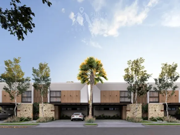 Habitat Villas V 3 Bedroom Villa for sale in Ciudad Las Canas Cap Cana with private pool and BBQ terrace