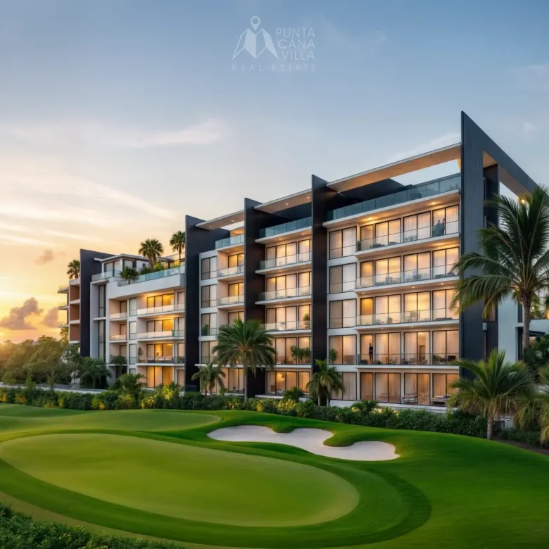 Aura del Mar 2 Bedroom Apartment for sale in Las Iguanas Cap Cana with luxury amenities