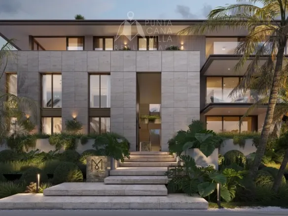 Mina Residences 1 Bedroom Apartment for sale in Las Iguanas Cap Cana with rooftop pool access