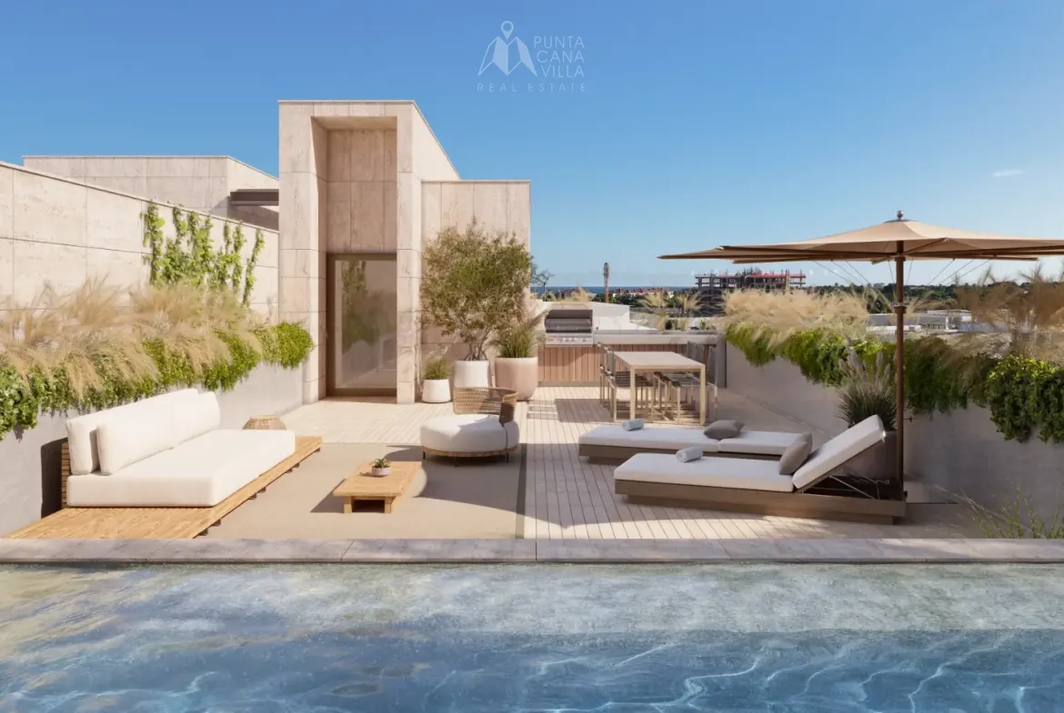 ID 4103 Mina Residences 2 Bedroom Penthouse for Sale in Las Iguanas Cap Cana (17)