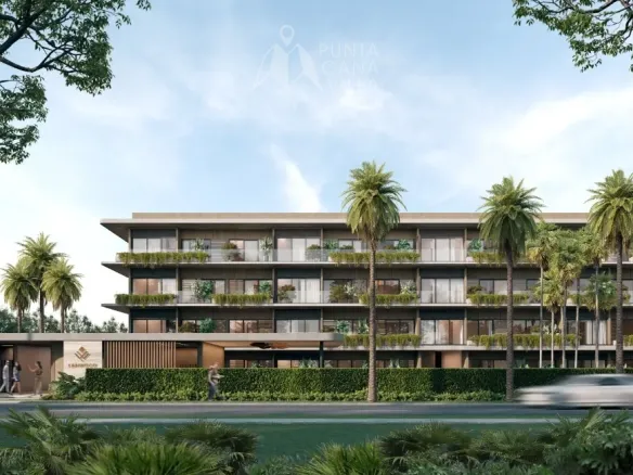 LanWood Park Residences 2 Bedroom Apartment for sale in Ciudad Las Canas Cap Cana with balcony