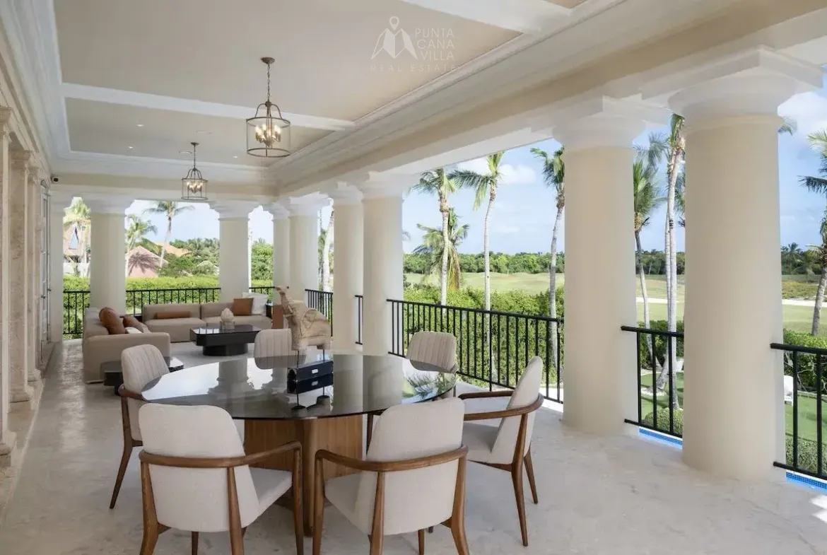 ID 4107 Arrecife 7 Bedroom Villa for Sale in Punta Cana Resort and Club Dominican Republic (4)