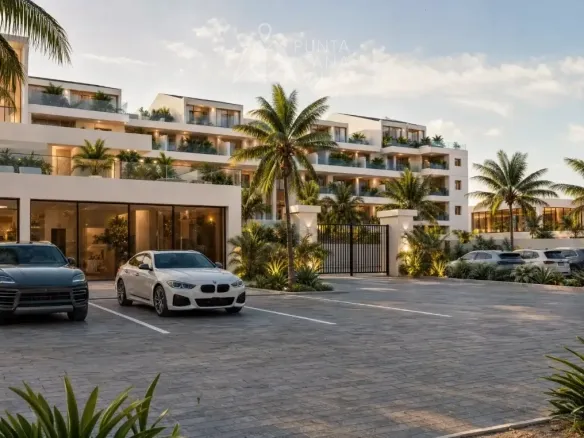 Luxe Corales Two Bedroom furnished condo for sale in Los Corales Punta Cana