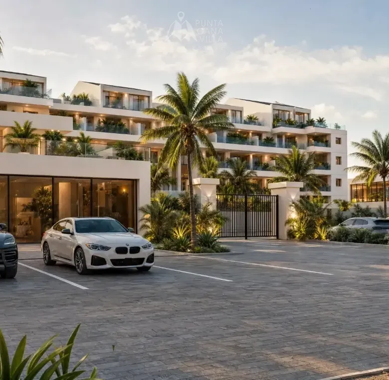 Apartamento amueblado Luxe Corales de dos habitaciones en venta en Los Corales, Punta Cana