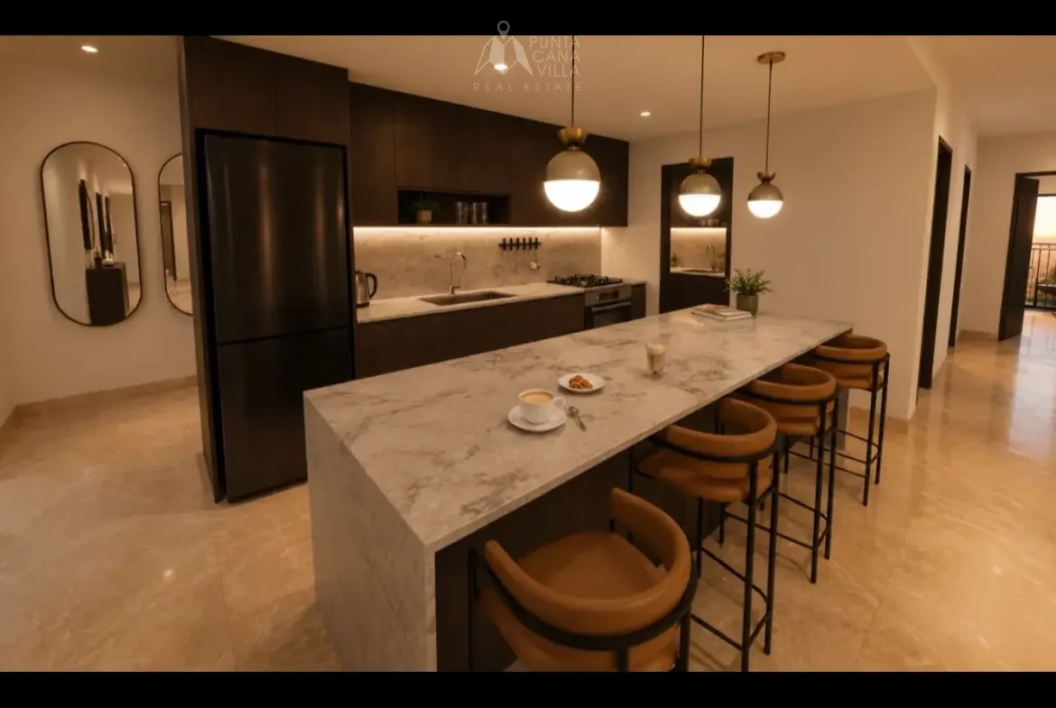 High-end stainless steel appliances in the kitchen